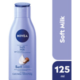 Crema Corporal Nivea Soft Milk 5 En 1 Piel Seca X 125 Ml