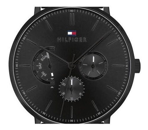 Reloj Tommy Hilfiger Original Hombre Mod. 1710378 Negro