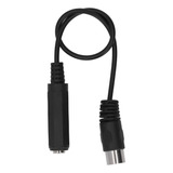 Cable Adaptador Midi Hembra De 6,35 Mm A 5 Pines, 1 Pie, Plu