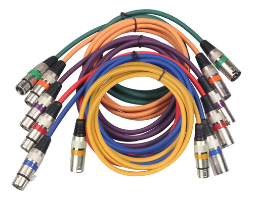 Cable De Alimentación, Mezclador, Luz Móvil, Micrófono, Cone