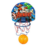 Brinquedo Infantil Tabela Basquete C/ Bola Avengers Marvel