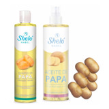 Shampoo De Papa + Aceite De Papa Para El Cabello Shelo Nabel