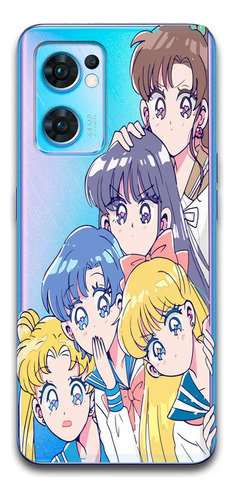 Funda Sailor Moon 8 Transparente Para Oppo Todos