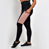 Calça Legging Feminina Fitness Com Forro Zero Transparência