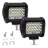 Par Faros 24 Led Auxiliar Dually Con Estrobo 4x4 72w