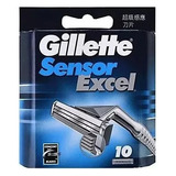 Lazhu Lazhu Lâminas De Barbear Masculinas Gillette Sensor 10