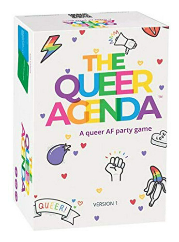 Fitz - The Queer Agenda Card Game - Lgbtq Gifts - Gay Games 