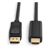 Cabo Displayport Para Hdmi / Dp Para Hdmi 1.8metros