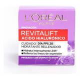 Loreal Revitalift Acido Hialuronico Dia Fps 20 50 Ml