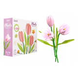 T Set De Flores Artificiales Decorativas - Tulipán