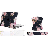 Funda Macbook Pro 13 (2016-2020), Rigida/plastico/floral