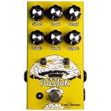 Pedal De Fuzz Fuzzion Kappa Electronics (fuzz Factory) Cor Amarelo