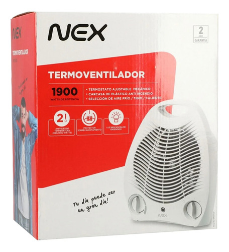 Termoventilador Calefactor Moderno Eléctrico 2000w