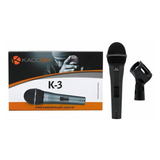 Microfone De Mao Com Fio K-3 Kadosh