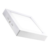 Plafon Led Aplique 24w Techo Cuadrado Luz Calida