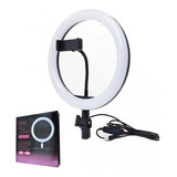 Aro De Luz Led 26cms Trípode Ring Fill Light Celular Selfie