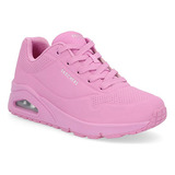 Zapato Tenis 65273pr Sintetica Descanso Trotar Rosa Jogger