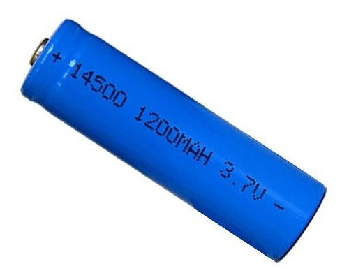 Pila Aa De Litio 14500 1200 Mah 3.7v Con Teton Linternas Etc