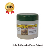 Sebo De Carneiro Puro E 100% Natural Pote 60 Gramas