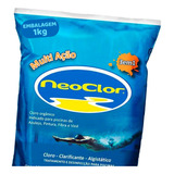 Neoclor Cloro Multi Ação 1kg Piscina Estabilizado Granulado