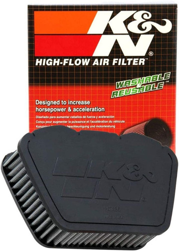 K&n Filtro De Aire Del Motor: Alto Rendimiento, Premium, Fil