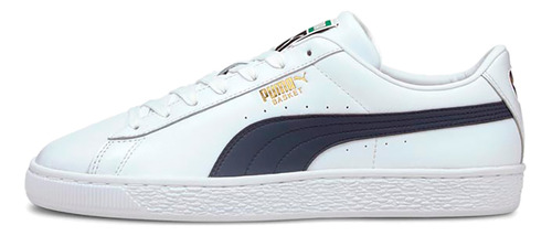 Tenis Puma Basket Classic Xxi Hombre-blanco/negro