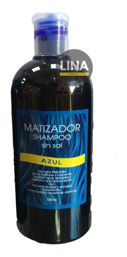 Shampoo Matizadore Sin Sal Azul, Violeta,grafito, Rojo Cano