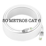 Cable Utp Ethernet Cat 6 Red Internet Ponchado X 50 Metros