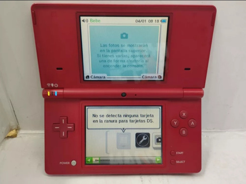 Nintendo Ds Lite Roja Funcional Con 50 Juegos Como Nueva