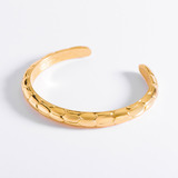 Pulsera Ajustable Para Hombre 4 Baños De Oro 18k