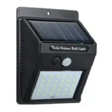 Foco Solar 30 Led Con Sensor De Movimiento Para Exterior