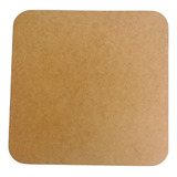 Bajo Plato Cuadrado De Mdf 34x34cm Grosor 3 Mm (50 Pzs)