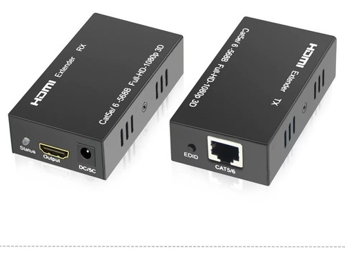 Extensor De Video Hdmi Por Pareja (alcance 60 Metros)