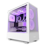 Caja Atx Nzxt H5 Flow Rgb (blanco)