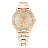 Reloj Tommy Hilfiger Mujer Maya 1782436 Color De La Malla Rosa Gold Color Del Bisel Rosa Gold Color Del Fondo Rosa Gold