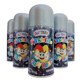 Glitter Brillos X6 Unid Plateados Aerosol Nashville 