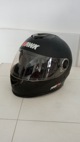 Casco Hawk Rs11sd Usado Talle L Impecable!!!