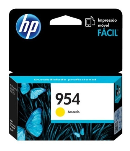 Hp Cartucho Tinta #954 Amarillo Ojp8720, L0s56al, Original