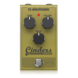 Tc Electronic Cinders Overdrive Similar A Un Tubo Con Una Se