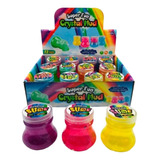 Super Promo! 3 Unidades Super Fun Crystal Mud Slime Glitter