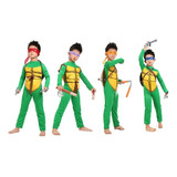 Roupa Tartaruga Ninja Infantil Completa Cosplay