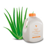 Aloe Vera Bits'n  Peaches ( Sábila Y Melocotón ) 1 Litro