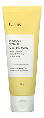 Iunik Propolis Vitamin Sleeping Mask - Cosmética Coreana