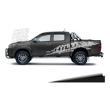 Calco Toyota Hilux Srv Sr 4x4 4x2 Paint Ambos Lados