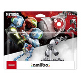 Metroid Dread Amiibo Samus Emmi 2 Pack