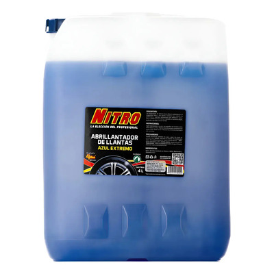 Nitro Abrillantador De Llantas Azul Extremo 10 Litros Azul | Envío gratis
