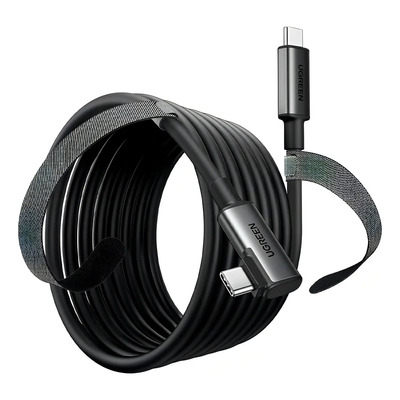 Cable Ugreen Angular Usb C Cable Link Para Auriculares, 5 M Negro | Envío gratis