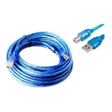 Cable Usb 2.0 De 10 Metros Blindado Impresora Multifuncional