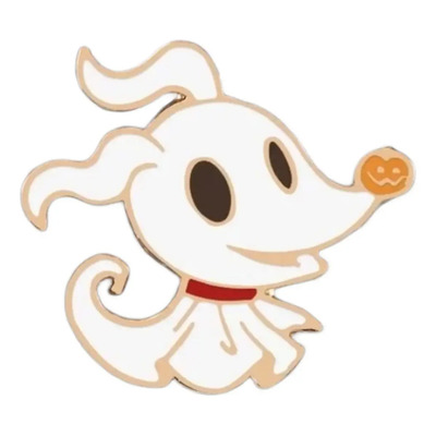 Pin Metal Extraño Mundo De Jack Zero Perro Halloween Kawaii Color Plateado Animal | Meses sin interés