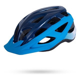 Capacete Asw Bike Fun Cor Marinho Azul Turquesa Tamanho G/gg